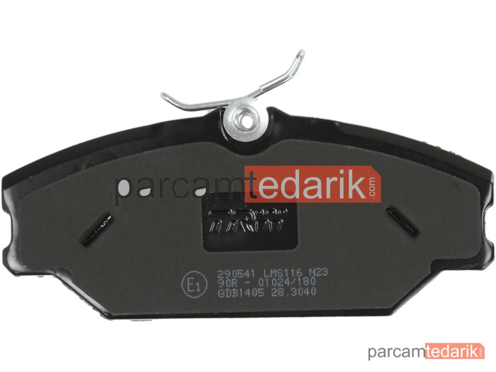 TRW GDB1405 | Fren Balatası Ön Renault Laguna I 1.6 16V 97-01, 1.8 93-01, 1.8 16V 98-01, 2.0 16V 95-01, 2.0 95-01