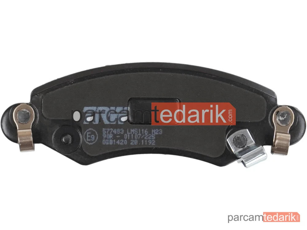 TRW GDB1420 | Fren Balatası Ön Opel Agila 1.0 03-07, 1.2 16V 00-07, 1.2 16V Twinport 04-07, 1.3 CDTİ 03-07