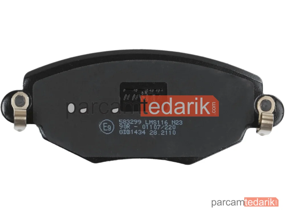 TRW GDB1434 | Fren Balatası Ön Ford Mondeo III 1.8-2.0 16V 00-07, 2.5 V6 24V 00-07, 3.0 V6 24V 04-07, 2.0 TDCİ 01-07, 2.2 TDCİ 04-07