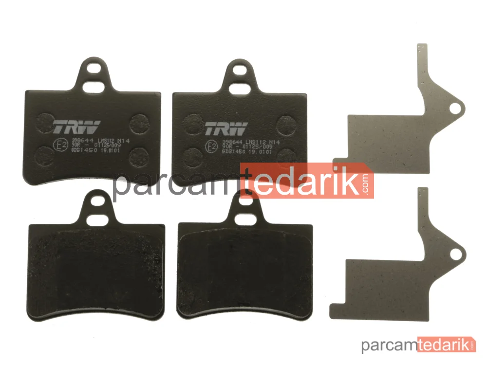TRW GDB1450 | Fren Balatası Arka WVA 23305 (Citroen C5 2.0I 16V 2.2HDI 3.0)