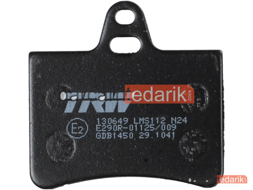 TRW GDB1450 | Fren Balatası Arka WVA 23305 (Citroen C5 2.0I 16V 2.2HDI 3.0)
