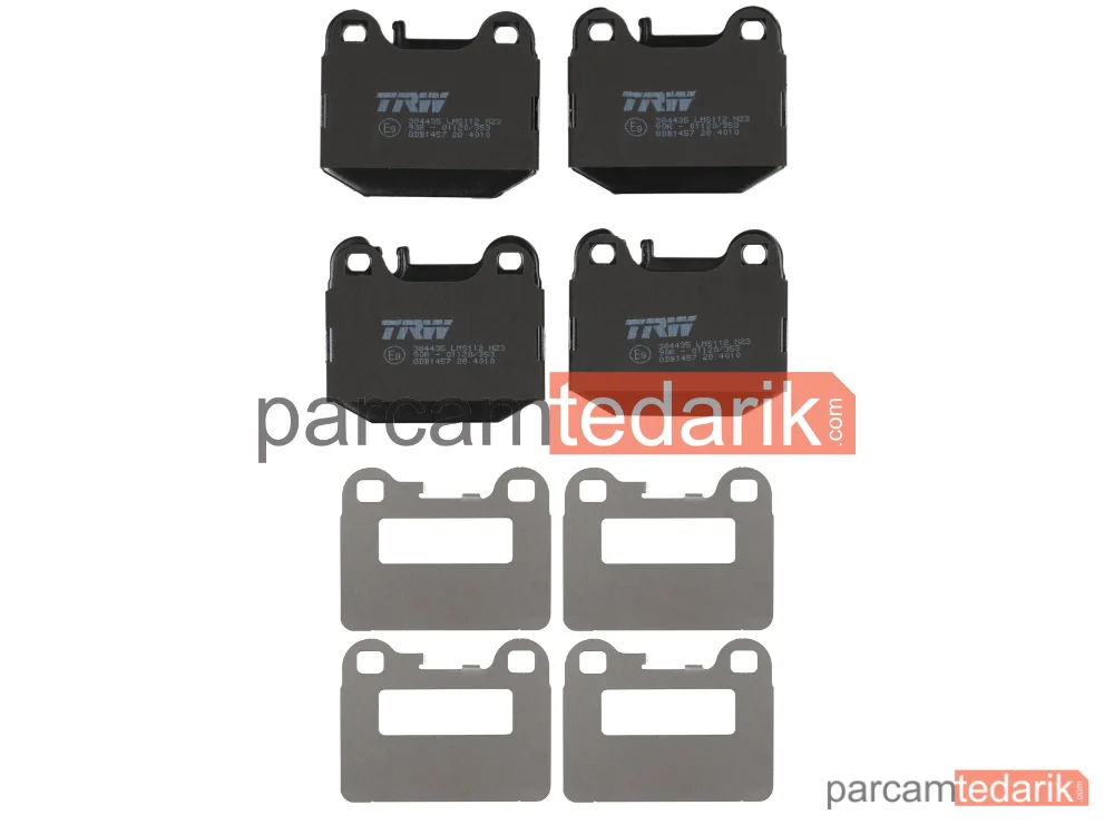 TRW GDB1457 | Fren Balatası Arka Mercedes-Benz M Serisi ML 430 98-05, ML 55 AMG 00-05