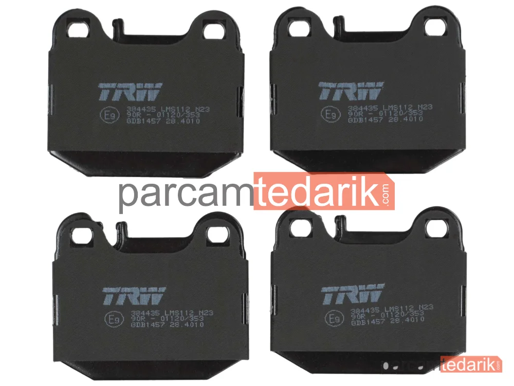 TRW GDB1457 | Fren Balatası Arka Mercedes-Benz M Serisi ML 430 98-05, ML 55 AMG 00-05