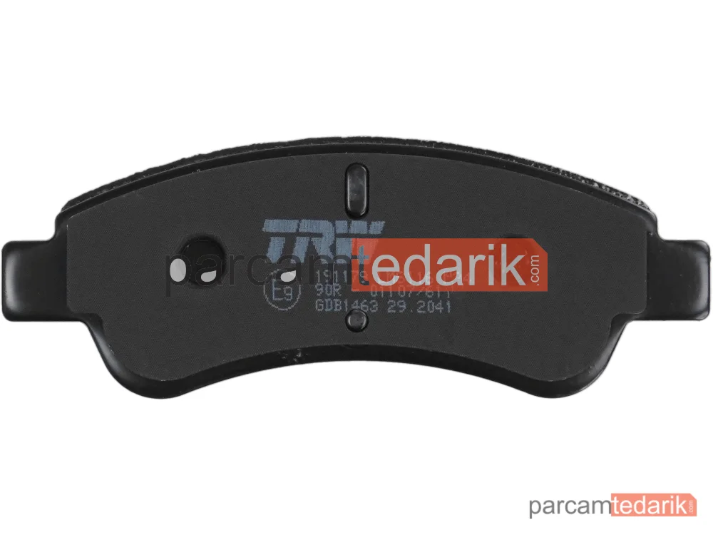 TRW GDB1463 | Fren Balatası Ön Peugeot 307 1.4 00-03, 1.4 16V 03-07, 1.6-2.0 16V 00-07, 1.4 HDİ 01-05, 1.6 HDİ 04-09, 2.0 HDİ 00-07