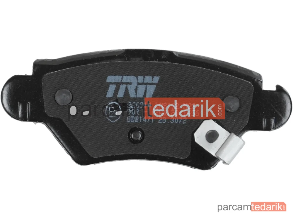 TRW GDB1471 | Fren Balatası Arka Opel Astra G HB 1.8 16V 98-05