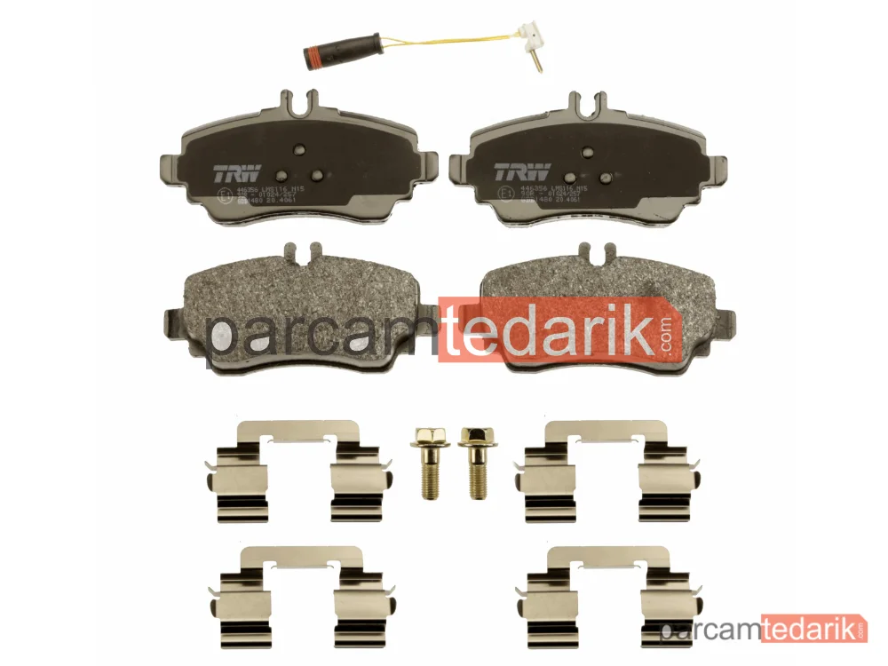 TRW GDB1480 | Fren Balatası Ön Mercedes-Benz 1.6-1.9 02-05, 1.7 CDİ 02-05