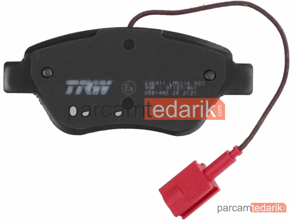 TRW GDB1482 | Fren Balatası Ön Fiat Linea 1.4 07=>, Fiorino 1.3 D Multijet 07=>, Citroen NEMO SW 1.4 HDİ 09=>, Peugeot Bipper 1.4 HDİ 08=>