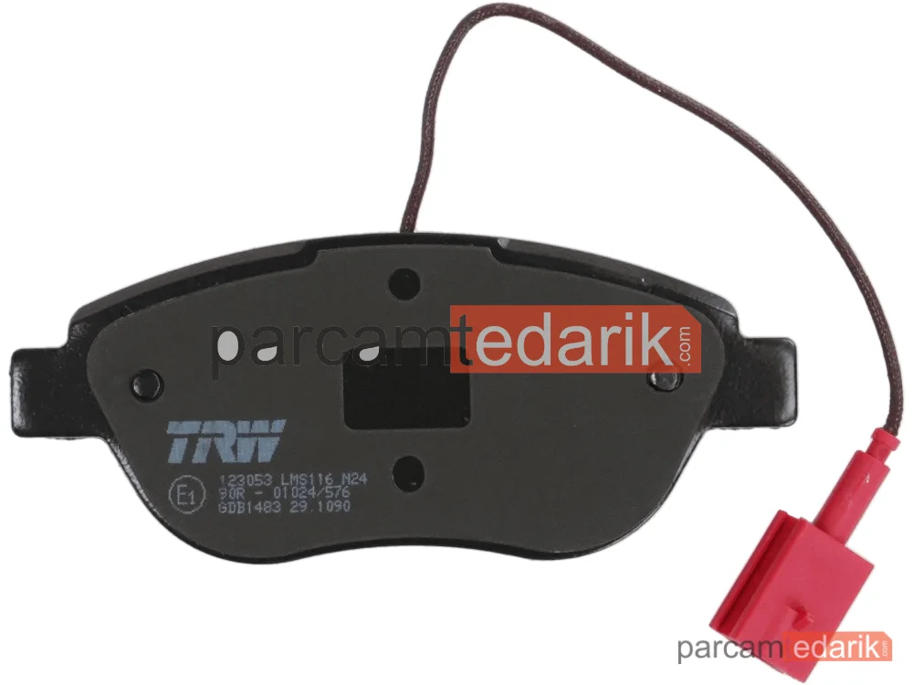 TRW GDB1483 | Fren Balatası — Abarth 500 / 595 / 695, Fiat Bravo II, Fiat Idea
