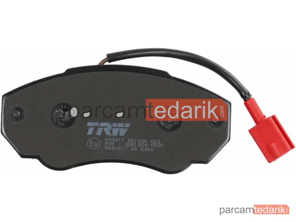 TRW GDB1517 | Fren Balatası Ön Fiat Ducato 2.0-2.8 JTD 02=>, 2.8 TDİ 97-02, Peugeot Boxer 2.0 İ 4X4 96-02, 1.9 TD 4X4 96-02, 2.5 TDİ 4X4 97-02, 2.8 HDİ 00-02, Citroen Jumper 2.2 HDİ 02=>