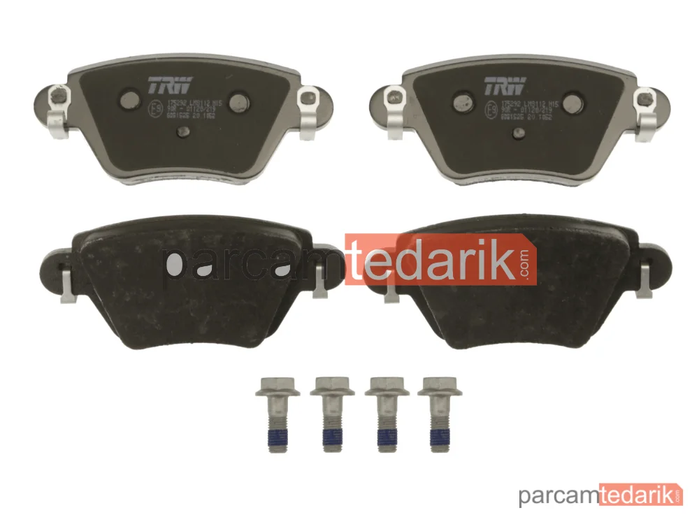 TRW GDB1525 | Fren Balatası Arka (Ford Mondeo 00-04) (Renault Kangoo 1.9 DCI-1.6 16V 01/)