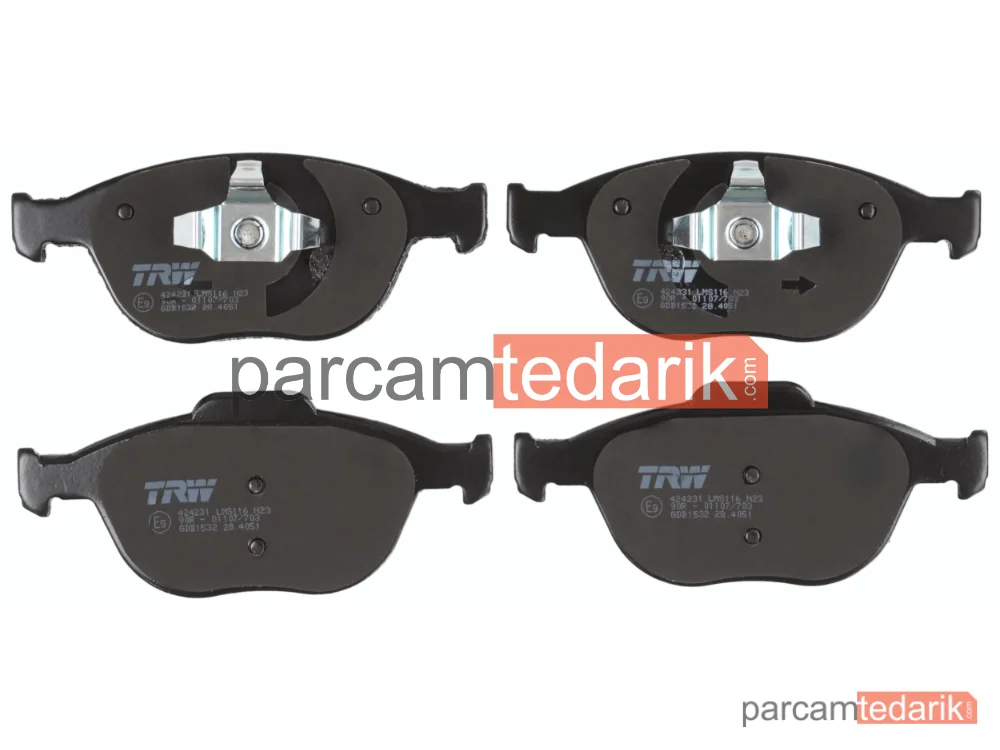 TRW GDB1532 | Fren Balatası — Ford Fiesta IV, Ford Tourneo Connect, Ford Transit Connect