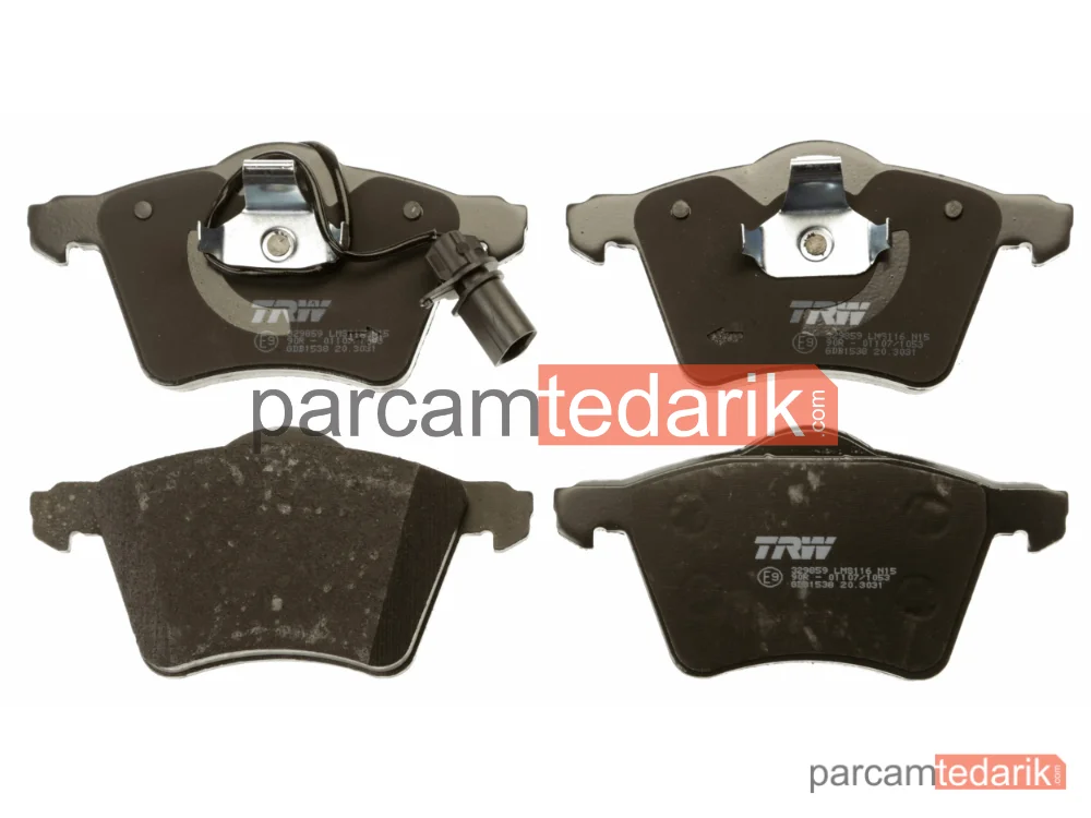 TRW GDB1538 | Fren Balatası — Ford Galaxy I, Ford Galaxy MK I Van, Seat Alhambra
