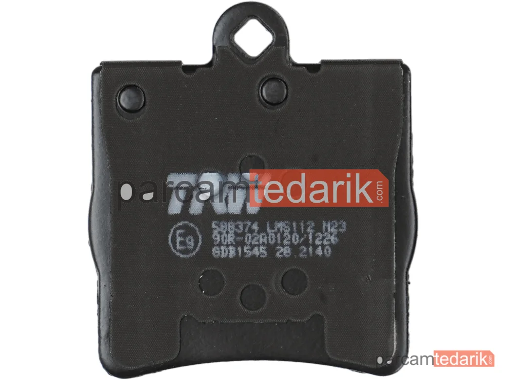 TRW GDB1545 | Fren Balatası Arka Mercedes-Benz C Serisi C 180 00-02, C 180 Kompressor 02-07, C -200 Kompressor 00-07, C 230 Kompressor 04-07, C 230-280 05-07, C 280 4-MATİC 05-07, C 200-220 CDİ 00-07