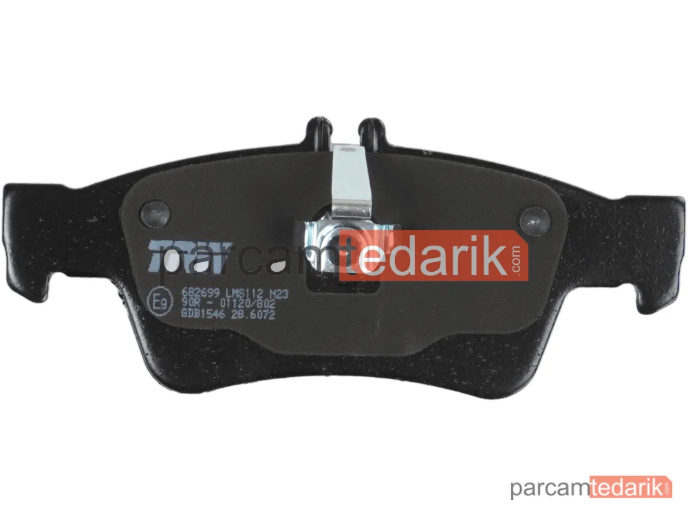 TRW GDB1546 | Fren Balatası Arka Mercedes-Benz E Serisi E 200 Kompressor 02-08, E 230 07-08, E 240-320 02-08, E 280-350 05-08, E 500 02-08, E 200-220-270-320 CDİ 02-08, E 280 CDİ 04-08