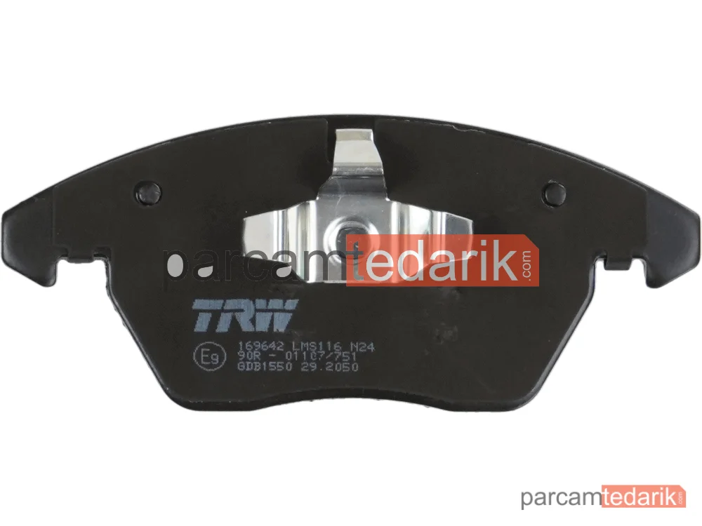 TRW GDB1550 | Ön Fren Balatası-Kablolu- (VW Caddy 04-15 Golf 04-14 Passat 06-11 Polo 10- Audi A3 04-13 Seat Leon 06-13)
