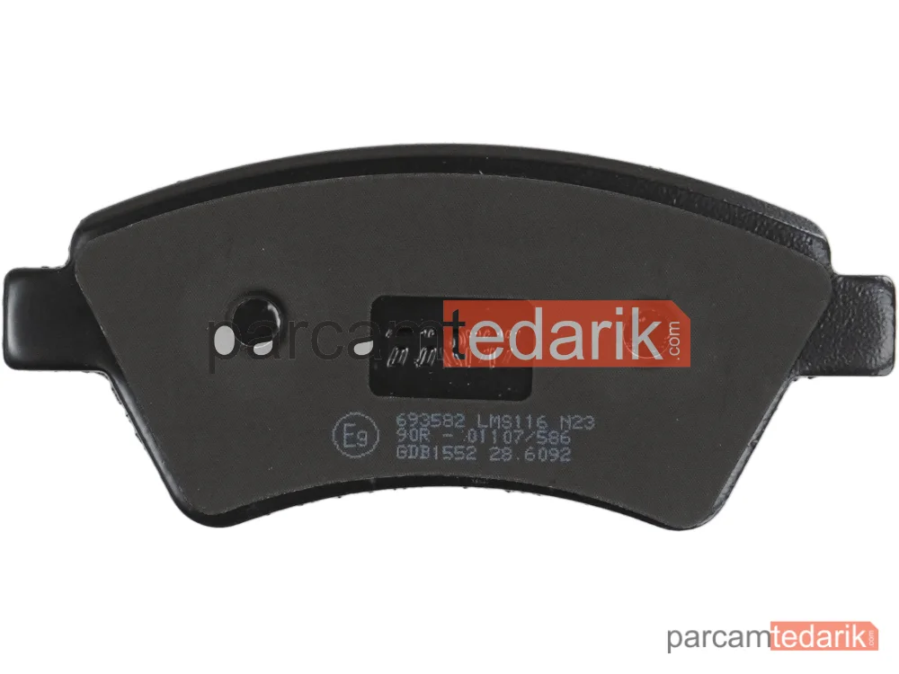 TRW GDB1552 | Fren Balatası — Renault GRAND SCÉNIC II, Renault Kangoo, Renault Kangoo Express