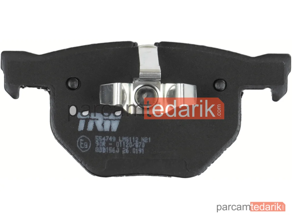 TRW GDB1560 | Fren Balatası BMW E60-E61-E63 Arka 520/525/530