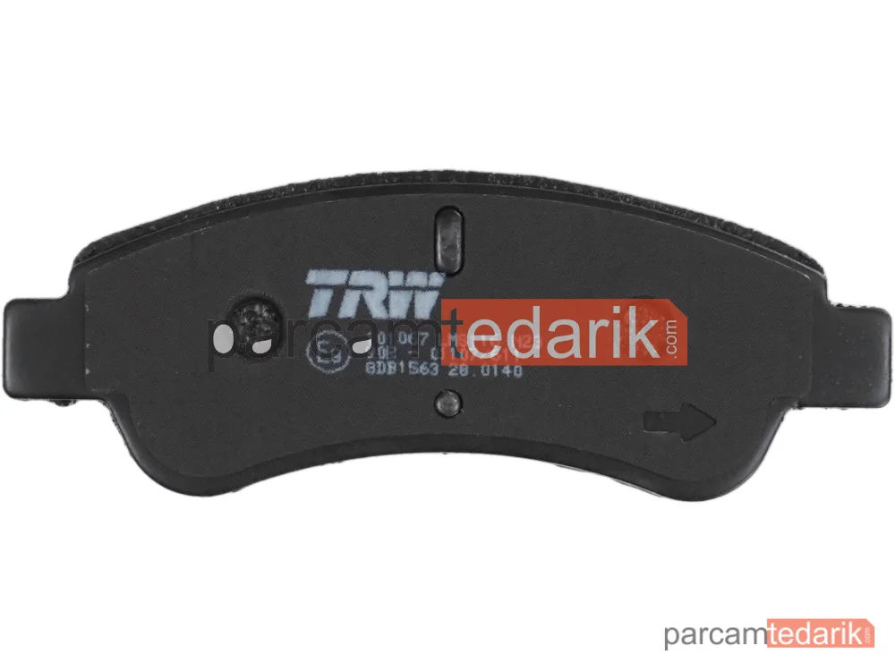 TRW GDB1563 | Fren Balatası Ön Opel Corsa F Crossland Peugeot 207 208 301 307 Partner Citroen C4 C-Elysee Xsara Berlingo GDB1582 GDB1463