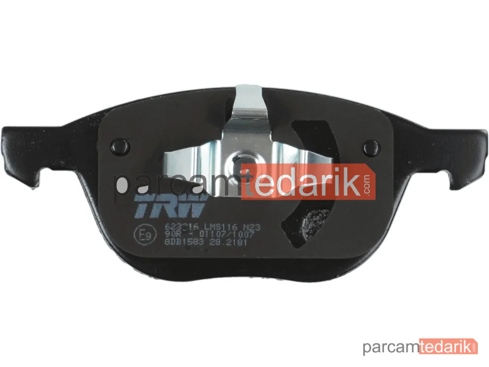 TRW GDB1583 | Ön Fren Disk Balata (Ford Focus CMAX 04-15) (MAZDA3 03/10) (Volvo S40-V50-C30-C70) (04-13) (15''-16'')