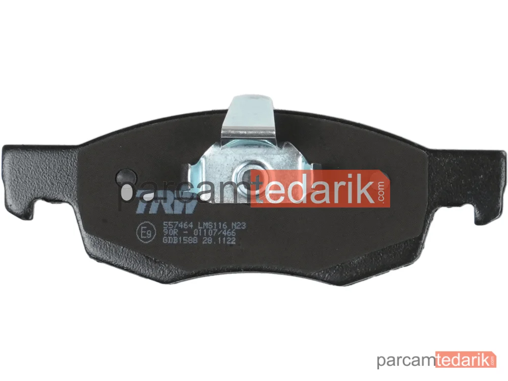 TRW GDB1588 | Fren Balatası Ön Fiat Doblo MPV 1.2 01=>, 1.6 16V 01=>, 1.3 JTD 16V 04-05, 1.9 D 01=>, 1.9 JTD 01=>
