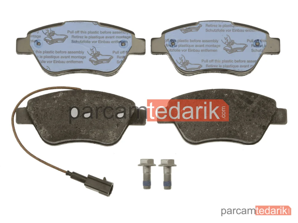 TRW GDB1590 | Fren Balatası Ön Fiat Idea 1.2-1.4 16V 04=>, 1.4 03=>, 1.3 D Multijet 04=>, 1.4 LPG 04=>
