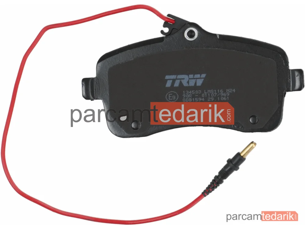 TRW GDB1594 | Fren Balatası Ön Peugeot 407 1.6 HDİ 04-10, 1.8-2.0 04-05