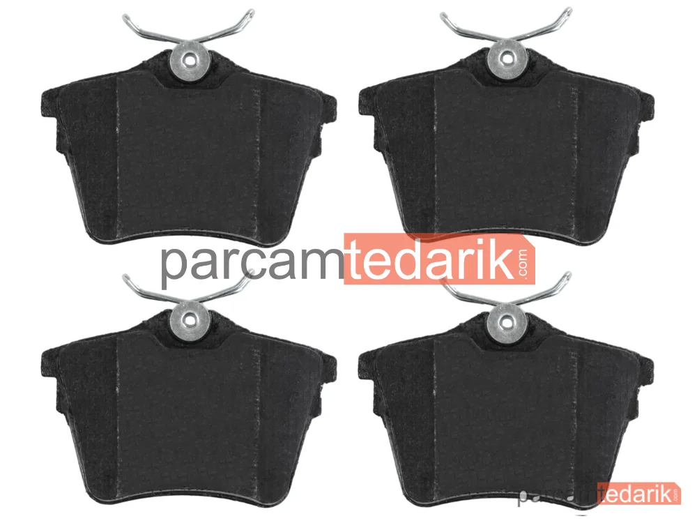 TRW GDB1596 | Fren Balatası Arka Peugeot 407 1.8-2.0 04-05, 1.8-2.0 16V 05-10, 1.6-2.0 HDİ 04-10, 2.2 04-06, 3.0 04-10, 2.2 16V 05-10, 2.0 HDİ 09-10, 2.7 HDİ 05-10