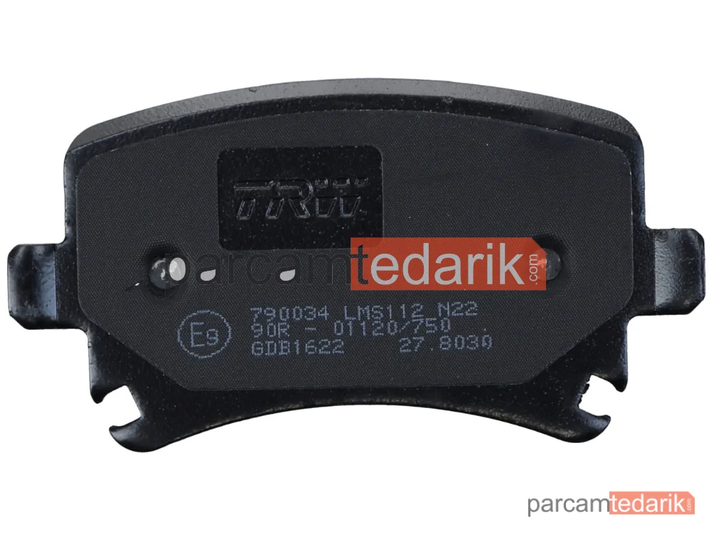 GDB1622 | Fren Balatası Arka Volkswagen Caddy III SW 1.4 04-10, 1.6 04-15 2.0 Ecofuel 06-15, 1.6 TDİ 10-15, 1.9 TDİ 04-10, 1.9 TDİ 4MOTİON 08-10, 2.0 SDİ 04-10, 2.0 TDİ 07-10, Golf V 1.4 FSİ 03-08, 2.0 FSİ 04-08, 2.0 GTİ 04-09, 1.9 TDİ 03-08, 2.0 TDİ 05-08, Passat 1.4 TSİ 07-10, 1.6 05-10