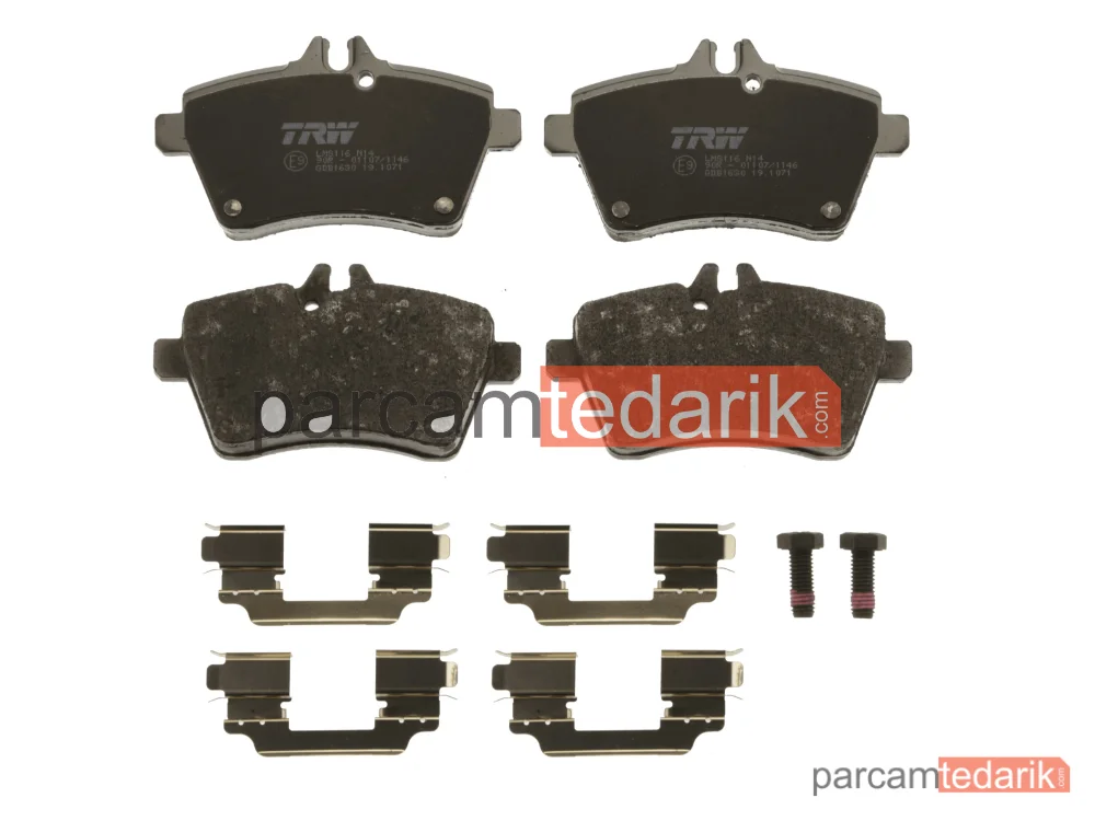 TRW GDB1630 | Fren Balatası Ön Mercedes W169-W245 / 150-160/180/170Cdi