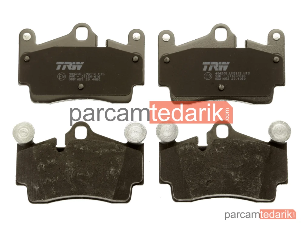 TRW GDB1653 | Fren Balatası Arka Audi Q7 3.0 TDİ Quattro 06-15, Porsche Cayenne 3.2 03-07, T S 4.5 04-07, T 4.5 02-07, 3.6 07-10