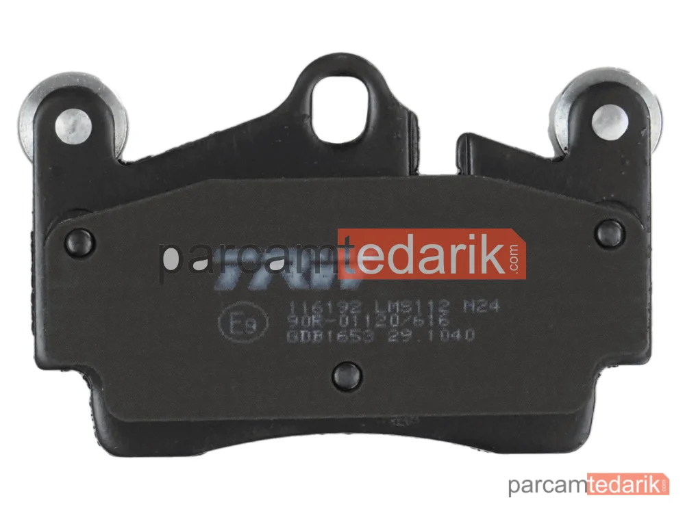TRW GDB1653 | Fren Balatası Arka Audi Q7 3.0 TDİ Quattro 06-15, Porsche Cayenne 3.2 03-07, T S 4.5 04-07, T 4.5 02-07, 3.6 07-10