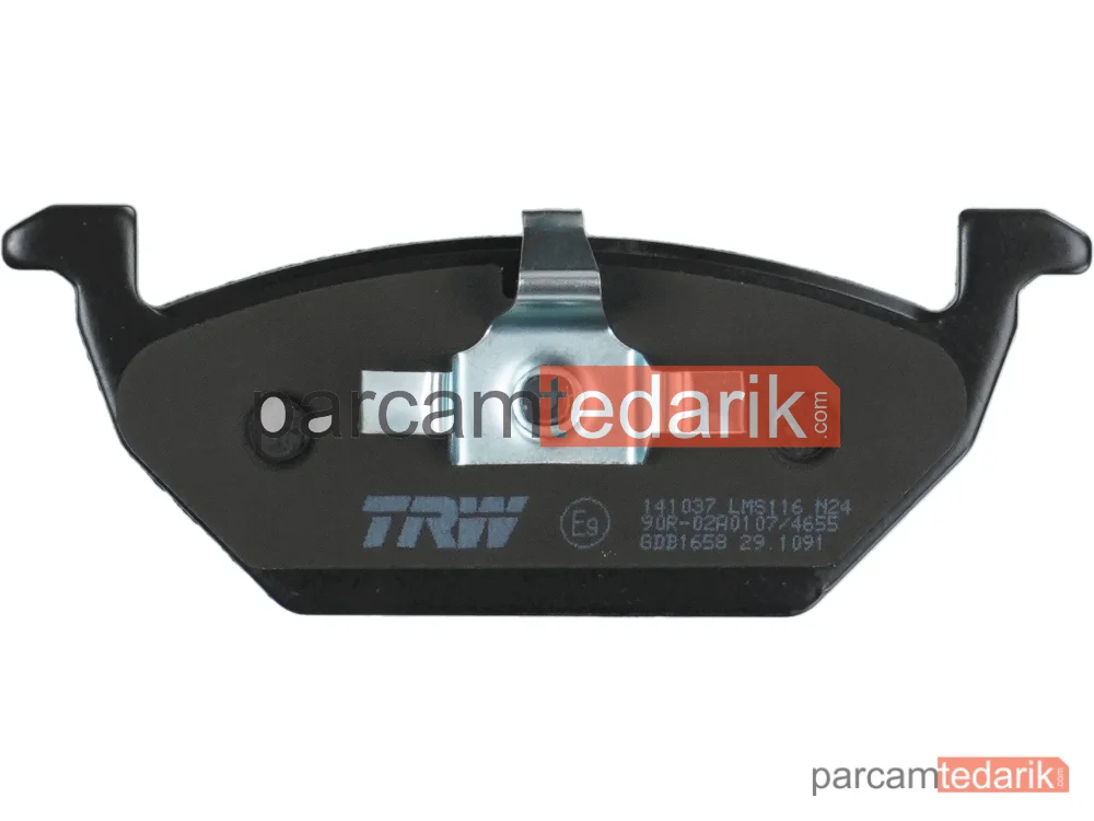 TRW GDB1658 | Fren Balatası Ön Seat Altea 1.6 04=>
