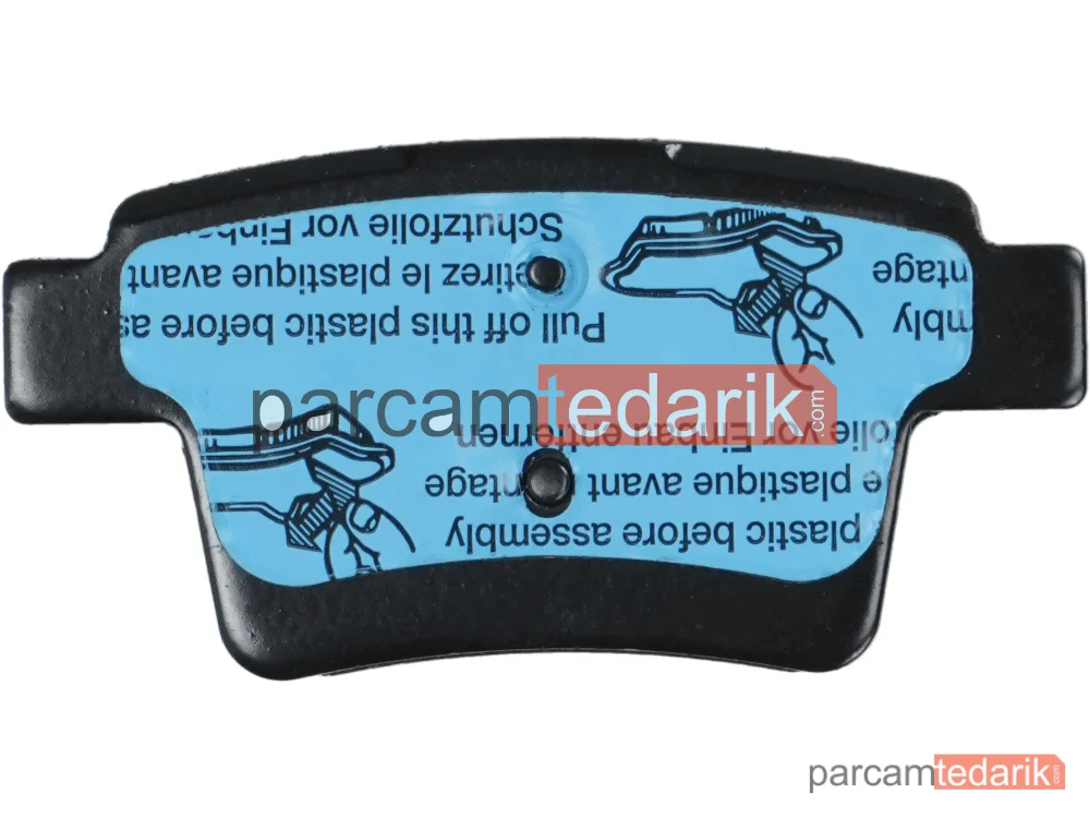 TRW GDB1665 | Fren Balatası Arka Ford Mondeo III 1.8-2.0 16V 00-07, 1.8 SCİ 03-07, 2.0 16V DI / TDDİ TDCİ 00-07, 2.0 TDCİ 01-07, 2.2 TDCİ 04-07, 2.5 V6 24V 00-07, 3.0 V6 24V 04-07
