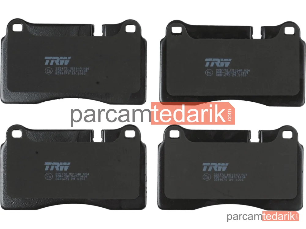 TRW GDB1670 | Ön Fren Balatası VW Audi Seat