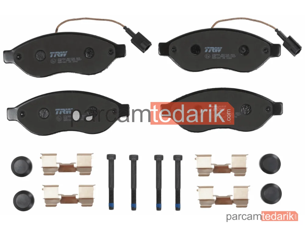 TRW GDB1681 | Fren Balatası Ön Fiat Ducato 2.0 D Multijet 11=>, 2.2 D Multijet 06-11, 2.3 D Multijet 06=>, Peugeot Boxer 2.0 Bluehdi 15-19, 2.2-3.0 HDİ 06=>, Citroen Jumper 2.0 Bluehdi 15-19, 2.2-3.0 HDİ 06=>