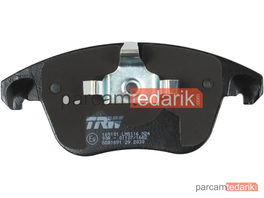 TRW GDB1691 | Fren Balatası Ön Citroen C4 II 1.6 THP 09-16, 2.0 HDİ /Bluehdi 09=>, Peugeot 3008 MPV 2.0 HDİ HYBRİD4 11-16