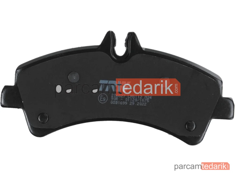 TRW GDB1699 | Fren Balatası Arka Mercedes-Benz Sprinter 509-511-515-518 06-09, 511 16=>, Volkswagen Crafter 30-35 2.0 TDİ 11-16, 2.5 TDİ 06-13
