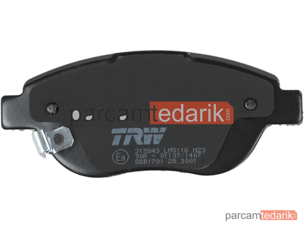 TRW GDB1701 | Fren Balatası Ön Opel Corsa D 1.3 CDTİ 06-14