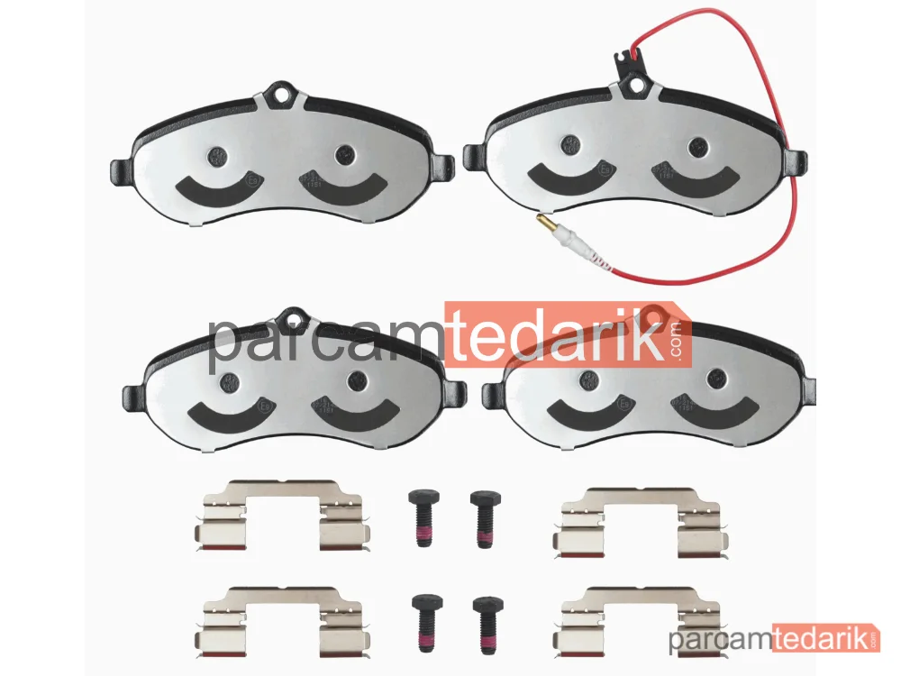 TRW GDB1719 | Fren Balatası Ön Citroen Jumpy 2.0 İ 07=>, 1.6 HDİ 90 8V 07=>, 1.6 HDİ 90 16V 07=>, 2.0 HDİ 07=>