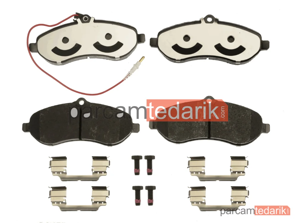 TRW GDB1719 | Fren Balatası Ön Citroen Jumpy 2.0 İ 07=>, 1.6 HDİ 90 8V 07=>, 1.6 HDİ 90 16V 07=>, 2.0 HDİ 07=>