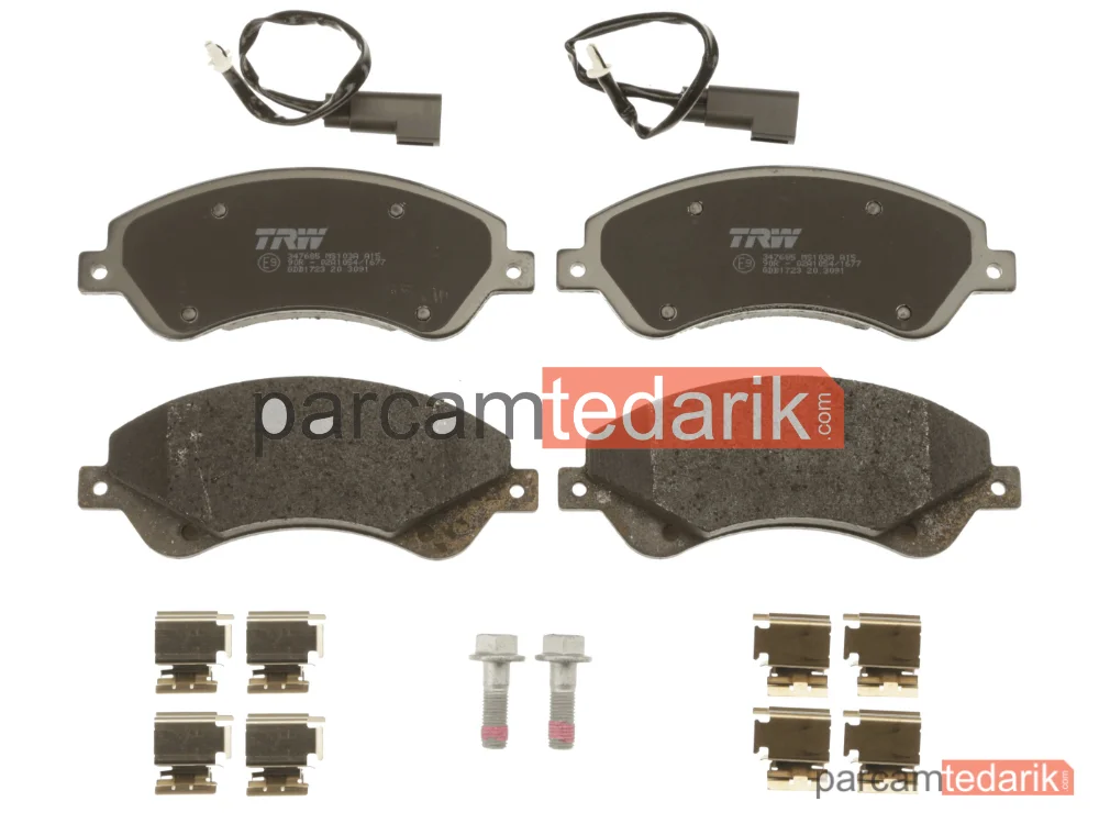 TRW GDB1723 | Fren Balatası Ön Ford Transit 2.2 TDCİ 06-14