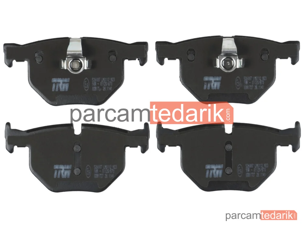 TRW GDB1727 | Fren Balatası Arka BMW 5 520 İ 03-10, 523 İ 04-09, 525 İ 03-10, 525 Xİ 05-09, 530 İ 01-07, 520 D 05-09, 525 D 04-10, 530 D 02-09