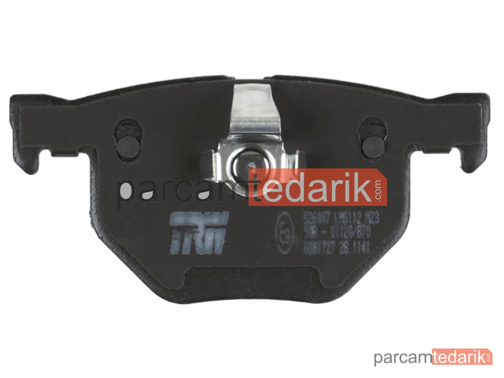 TRW GDB1727 | Fren Balatası Arka BMW 5 520 İ 03-10, 523 İ 04-09, 525 İ 03-10, 525 Xİ 05-09, 530 İ 01-07, 520 D 05-09, 525 D 04-10, 530 D 02-09
