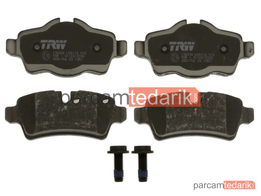 TRW GDB1766 | Fren Balatası — Mini Mini, Mini Mini Cabrio, Mini Mini Clubman