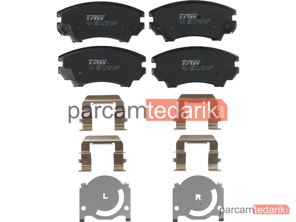 TRW GDB1783 | Fren Balatası — Opel Insignia A Sedan, Opel Insignia A Sports Tourer, Opel Insignia A