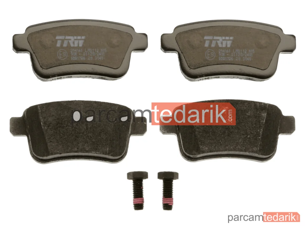 TRW GDB1786 | Fren Balatası Arka Renault Kangoo 1.5 DCİ 05=>