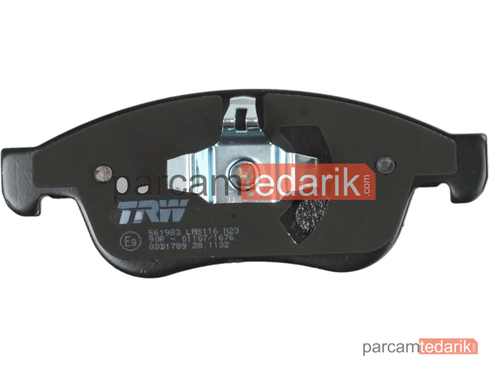 TRW GDB1789 | Fren Balatası Ön Captur Clio V Duster Dokker Fluence LODGY Megane III