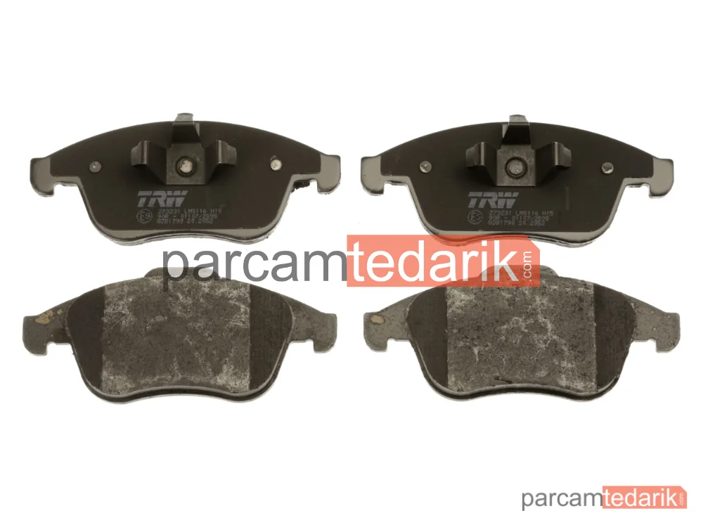 TRW GDB1790 | Fren Balatası Ön (Renault Megane III 2.0DCI / Scenic III 1.5DCI 1.9DCI 2.0DCI 1.6I 2.0I 09--)