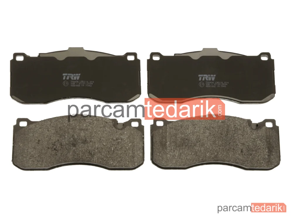 TRW GDB1802 | Fren Balatası Ön BMW 1 116 İ 07-11, 118 İ 06-11, 120 İ 07-12, 130 İ 06-11, 116 D 08-11, 118 D 06-11, 120 D 07-11, 123 D 07-11