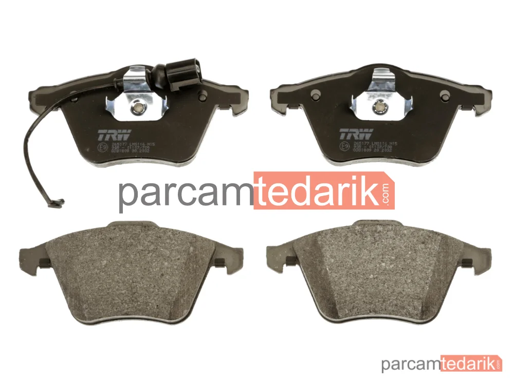 TRW GDB1809 | Ön Fren Balatası- (VW Golf 09-14 Audi A3 04-13 Seat Leon 06-13)